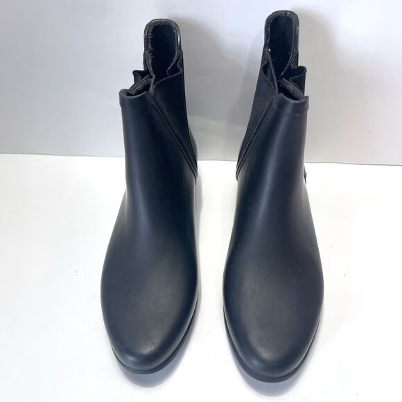 LOEFFLER RANDALL Rain Slip on Chelsea Boots in Black Size 8 - Picture 4 of 16